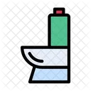 Comoda WC Cuarto De Bano Icono