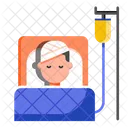 Inpatient Department Admitted Patient Injury Icon