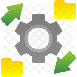 Input Icon - Download in Flat Style