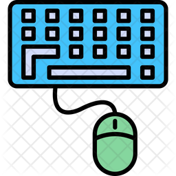 Input devices Icon - Download in Colored Outline Style