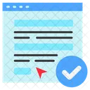 User Data Entry Icon
