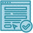 User Data Entry Icon