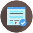 User Data Entry Icon