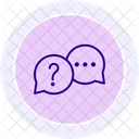 Inquiry Question Contact Icon