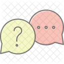 Inquiry Question Contact Icon