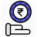 Inr Currency Rupee Icon