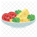 Salad Insalata Caprese Icon