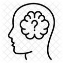 Insanity Psychiatry Brain Icon