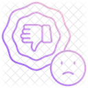 Insatisfactorio Alegria Brisa Icono