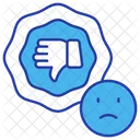 Insatisfactorio Alegria Brisa Icono
