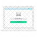 Assinar e-mail  Ícone