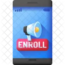 Inscripcion Abierta Tarjeta Coche Icono