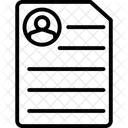 Icone De Ligne Denregistrement Icon