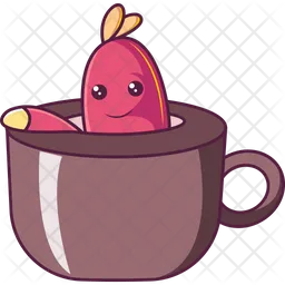 Insect In Cup  Icon