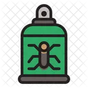 Insectiside Hiking Camping Icon