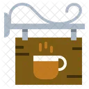 Insegna della caffetteria  Icon