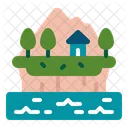 Inselweg  Symbol