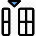 Inserir Coluna A Esquerda Linha Preenchida Da Tabela De Fundamentos Da Interface F Ícone