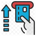 Inserisci Carta Atm Icon