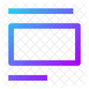 Insert Center Image Icon