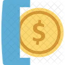 Coin Insert Coin Slot Coin Machine Icon