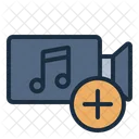 Insert Music Import Audio Icon