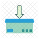 Insert Package Add Box Parcel Icon