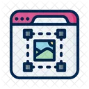 Insertar Imagen Diseno Grafico Icon