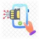 Insertar Tarjeta SIM Movil Icon
