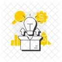 Inside Out Open Innovation Icon