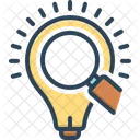 Insight Bulb Led Icon