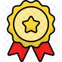 Insignia Premio Ganador Icono