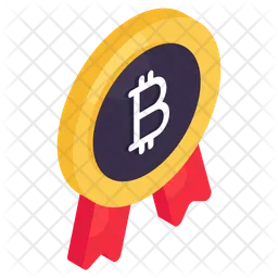 Insignia de bitcoin  Icono