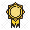 Insignia De Cinta Premio Ganador Icono