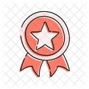 Insignia De Estrella Insignia Premio Icono