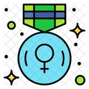 Insignia De Genero Genero Mujeres Icono