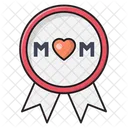 Insignia de mamá  Icono