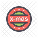 Insignia de navidad  Icono