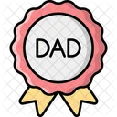 Insignia de papá  Icono