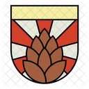 Insignia de piña  Icono