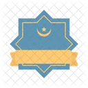 Insignia Ramadan Islamica Icono