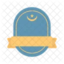 Insignia Ramadan Islamica Icono