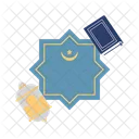 Insignia Ramadan Islamica Icono