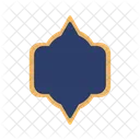 Insignia Ramadan Islamica Icono