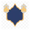 Insignia Ramadan Islamica Icono