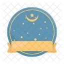 Insignia Ramadan Islamica Icono