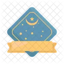 Insignia Ramadan Islamica Icono