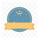 Insignia Ramadan Islamica Icono