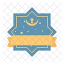 Insignia Ramadan Islamica Icono