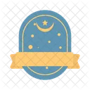 Insignia Ramadan Islamica Icono